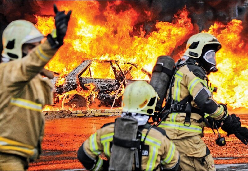 آتش‌نشانی قم جلوتر از استانداردهای جهانی در رسیدن به محل حوادث 